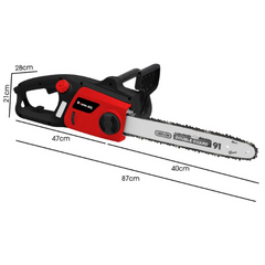 2000W Electric Chainsaw with 16" Oregon Bar & Chain
