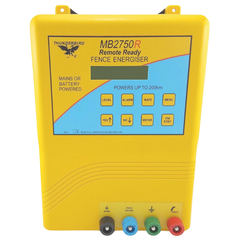 200km 240V + 12V Electric Fence Energiser with Volt Tester & Fault Finder - Thunderbird-Off Grid Living Supplies Australia