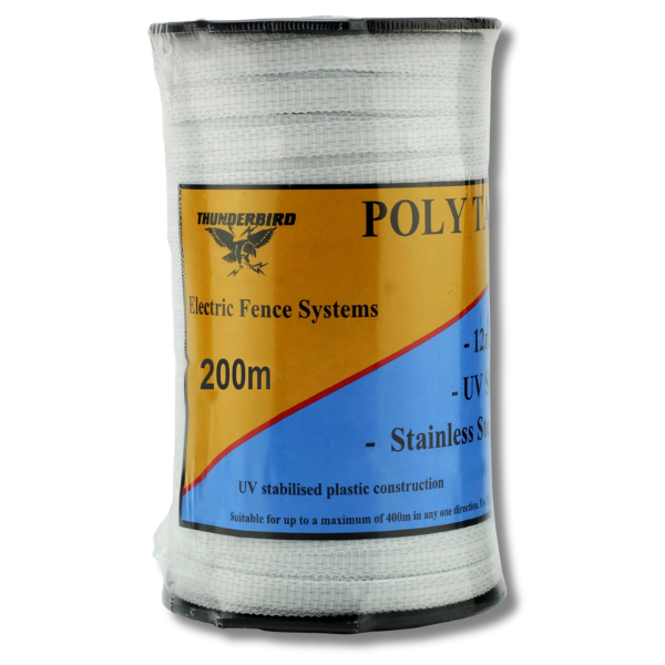 200m Hot Tape with Energiser for Electric Fence - Thunderbird-Off Grid Living Supplies Australia