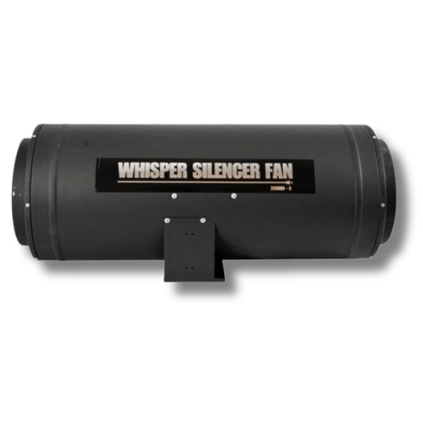 200mm EP Whisper Silencer Fan for Carbon Filters-Off Grid Living Supplies
