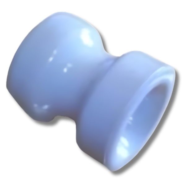 200x Porcelain Reel Insulators for Wood & Steel Posts-Off Grid Living Supplies Australia