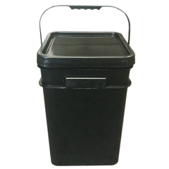 20L Bucket with Lid for DWC or Aquaponics DIY Hydroponic Use-Off Grid Living Supplies