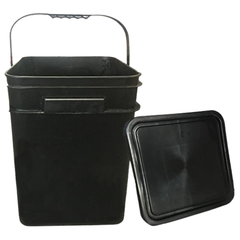 20L Bucket with Lid for DWC or Aquaponics DIY Hydroponic Use-Off Grid Living Supplies