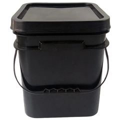 20L Bucket with Lid for DWC or Aquaponics DIY Hydroponic Use-Off Grid Living Supplies