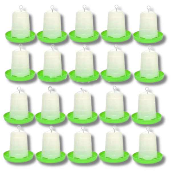 20x 1.5kg Poultry Feeders for Chickens & Birds-Off Grid Living Supplies Australia