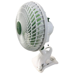 225mm Two Speed Oscillating Clip Fan for Grow Tent Poles-Off Grid Living Supplies