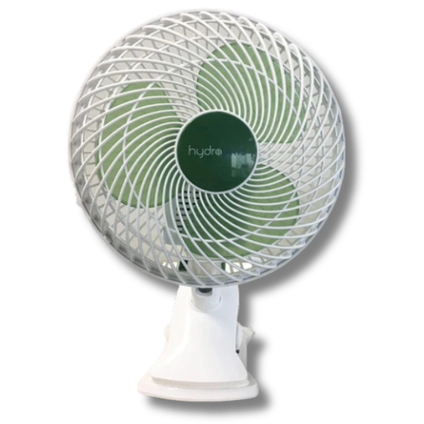 225mm Two Speed Oscillating Clip Fan for Grow Tent Poles-Off Grid Living Supplies
