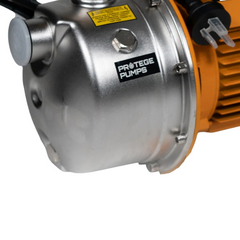 2350W Automatic High Pressure Jet Water Pump with Auto Digital Controller for Rainwater Tank & Irrigation - Grey