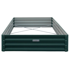240 x 120 x 30cm Galvanized Steel Garden Bed - Green-Off Grid Living Supplies Australia