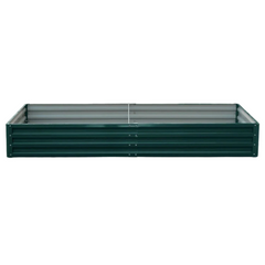 240 x 120 x 30cm Galvanized Steel Garden Bed - Green-Off Grid Living Supplies Australia