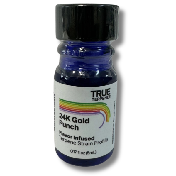 24K Gold Punch 5ml - True Terpenes-Off Grid Living Supplies