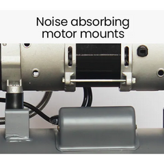 24L 1.5HP Silent Oil-Free Portable Electric Air Compressor