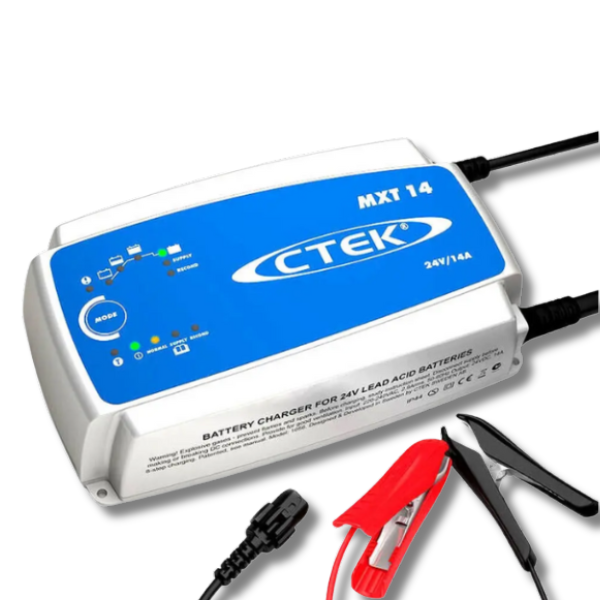 24V 14A Smart Battery Charger 8-Stage for Bus / Truck / Workshop-Off Grid Living Supplies Australia