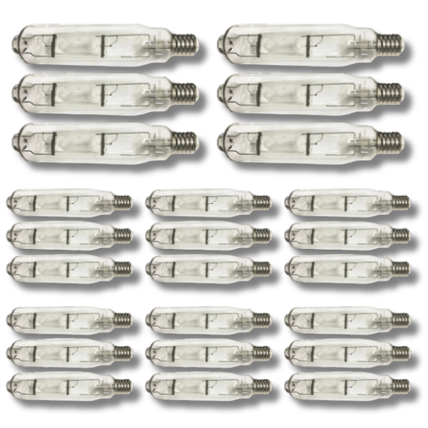 24x 600W Metal Halide MH Lamps for Hydroponic Plant Growth-Off Grid Living Supplies