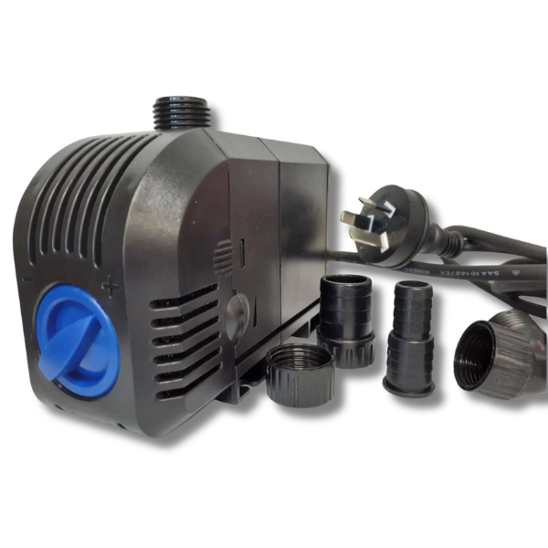 2500L/hour High Quality Water Pump for Hydroponics, Feeding Systems & Aquarium Water Features-Off Grid Living Supplies