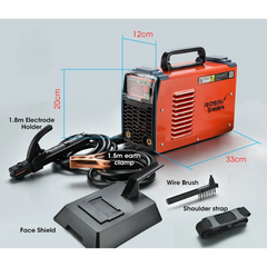 250 Amp Portable Arc MMA Inverter Stick Welder with 15A Plug