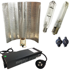 250W / 400W / 600W HPS / MH Grow Light Kit with Magnetic or Digital Ballast and Reflector-Off Grid Living Supplies