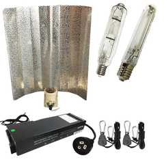 250W / 400W / 600W HPS / MH Grow Light Kit with Magnetic or Digital Ballast and Reflector-Off Grid Living Supplies