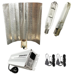 250W / 400W / 600W HPS / MH Grow Light Kit with Magnetic or Digital Ballast and Reflector-Off Grid Living Supplies