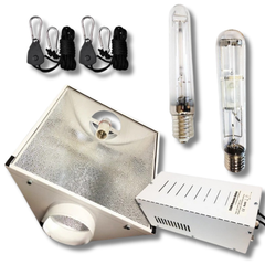 250W Air-Cooled HPS / MH Starter Kit with Vent and Magnetic Ballast-Off Grid Living Supplies