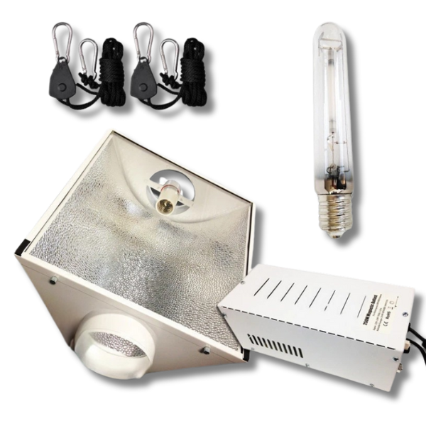 250W Air-Cooled HPS Starter Kit with Magnetic Ballast-Off Grid Living Supplies