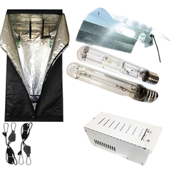 250W HPS & MH Grow Light Kit with Magnetic Ballast & Adjustable Wing Reflector-Off Grid Living Supplies