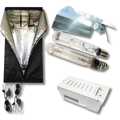 250W HPS & MH Grow Light Kit with Magnetic Ballast & Adjustable Wing Reflector-Off Grid Living Supplies