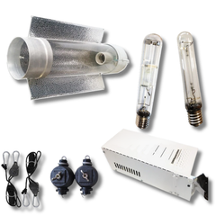 250W HPS + MH Lamps with Magnetic Ballast and 5" Cool Tube Reflector-Off Grid Living Supplies