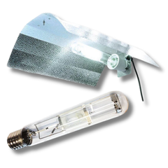 250W MH Grow Light with Adjustable Aluminium Wing Shade Reflector-Off Grid Living Supplies