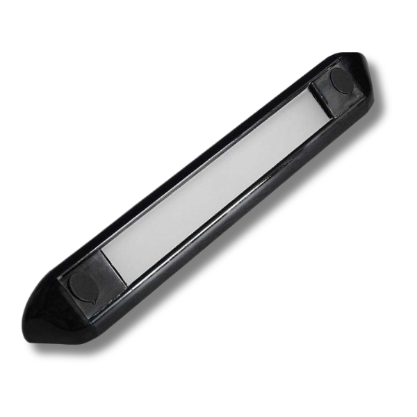 250mm 10 Inch LED Awning Light Pc Cover Black For Caravan & RVs-Off Grid Living Supplies Australia