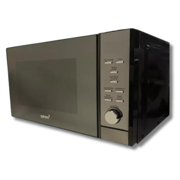 25L Mirrored Microwave Oven For Caravan & RVs-Off Grid Living Supplies Australia