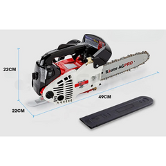25cc Petrol Arborist Chainsaw with 10" Bar & E-Start