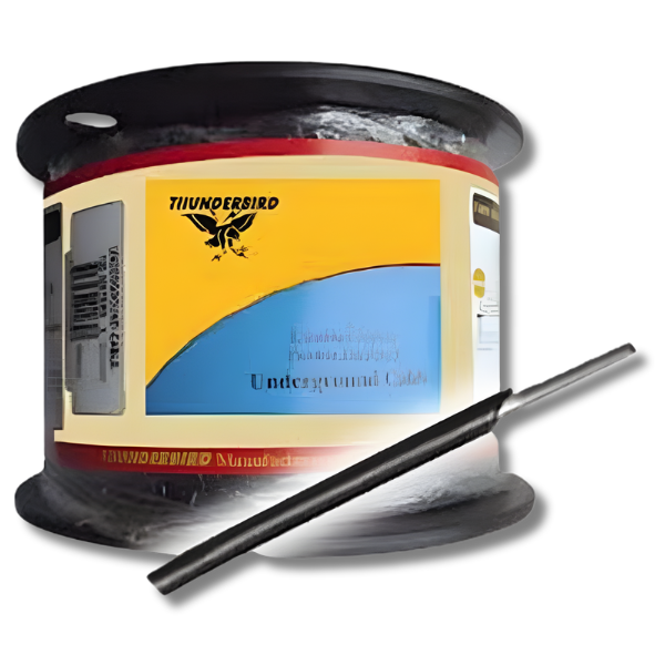 25m 1.6mm Underground / Under Gate Cable for Electric Fence - Thunderbird-Off Grid Living Supplies Australia