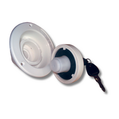 25mm Water Filler Outlet White-Off Grid Living Supplies Australia