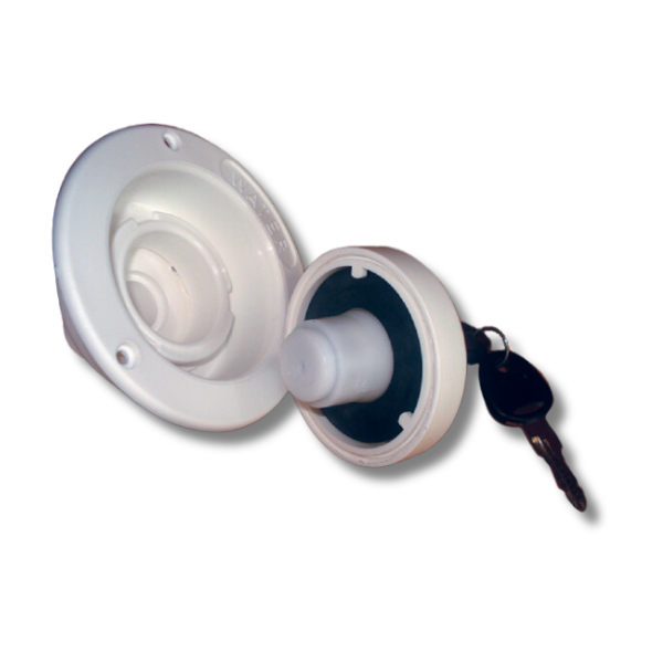 25mm Water Filler Outlet White-Off Grid Living Supplies Australia