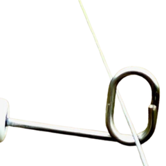 25x 250mm Porcelain Reel & Stainless Steel Offset Insulators for Electric Fence-Off Grid Living Supplies Australia