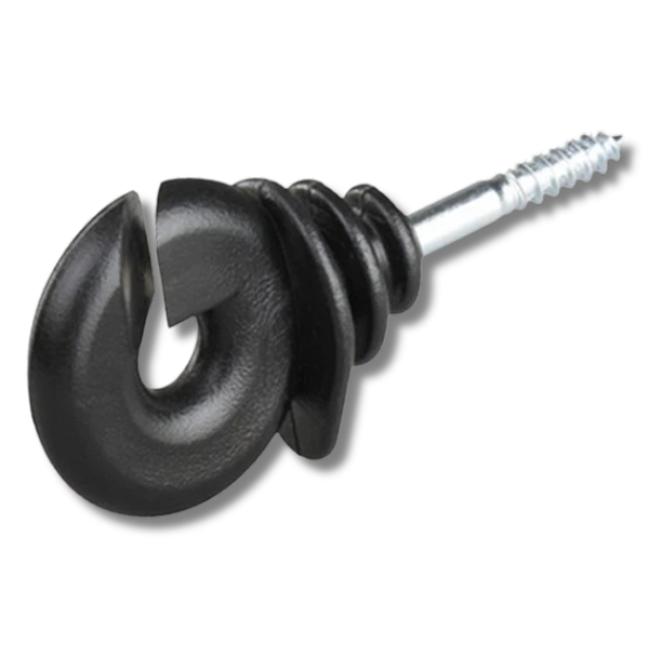 25x Screw-In Wood Post Insulators for Electric Fence-Off Grid Living Supplies Australia