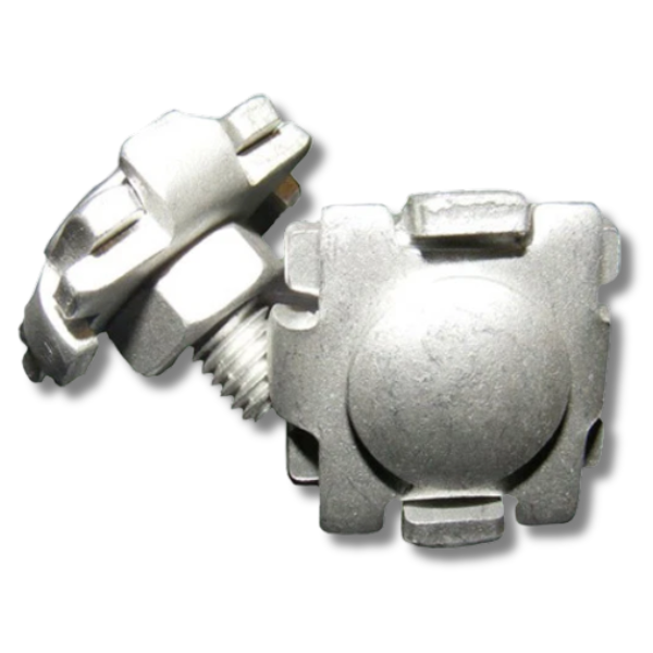 25x Super Wire Joint Clamps for Electric Fencing - Claw Type Tape Joiners with Bolt-Off Grid Living Supplies Australia