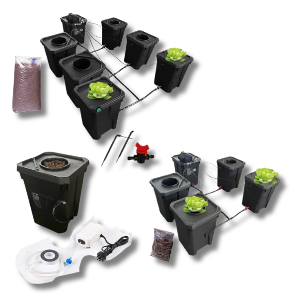 27L DWC Deep Water Culture System for Large Plants-Off Grid Living Supplies