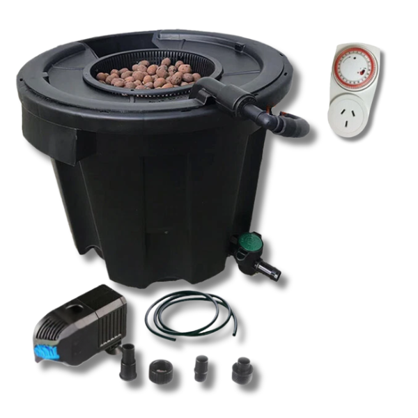 27L DWC Professional Deep Water Culture System Pot Kit-Off Grid Living Supplies