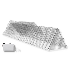 287 x 78.7 x 24.2in Portable Chicken Tunnel for Outdoor Use-Off Grid Living Supplies Australia