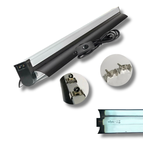 2FT 24W T5 UVB 5.0 Fixture for Reptiles-Off Grid Living Supplies