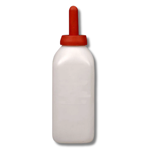 2L Calf Milk Bottle with Teat for Hand Rearing & Weaning on Farm-Off Grid Living Supplies Australia