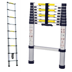 2.0m Foldable Telescopic Ladder + Carry Bag-Off Grid Living Supplies Australia
