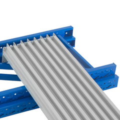 2.0m Wide Long Span Steel Storage Rack Shelving - 1 Bay 800kg Capacity-Off Grid Living Supplies Australia