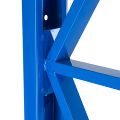 2.0m Wide Long Span Steel Storage Rack Shelving - 1 Bay 800kg Capacity-Off Grid Living Supplies Australia