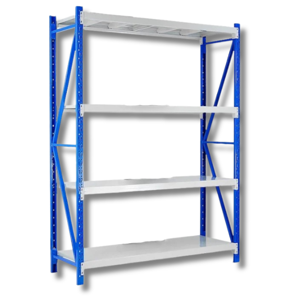2.0m Wide Steel Storage Rack Shelving - 2000kg Capacity-Off Grid Living Supplies Australia