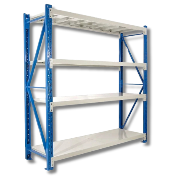 2.0m Wide Steel Storage Rack Shelving - 400kg Capacity-Off Grid Living Supplies Australia