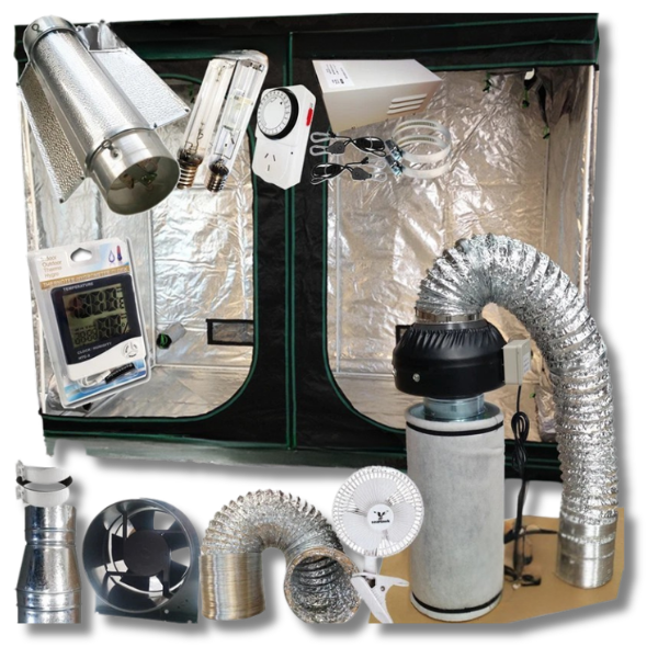 2.4m Grow Tent with 5