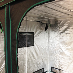 2.4x2.4x2.3m Extra High Mylar Grow Tent with Solid Metal Frame-Off Grid Living Supplies